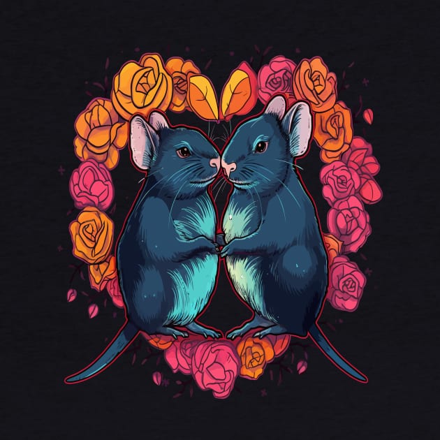 Rat Valentine Day by JH Mart